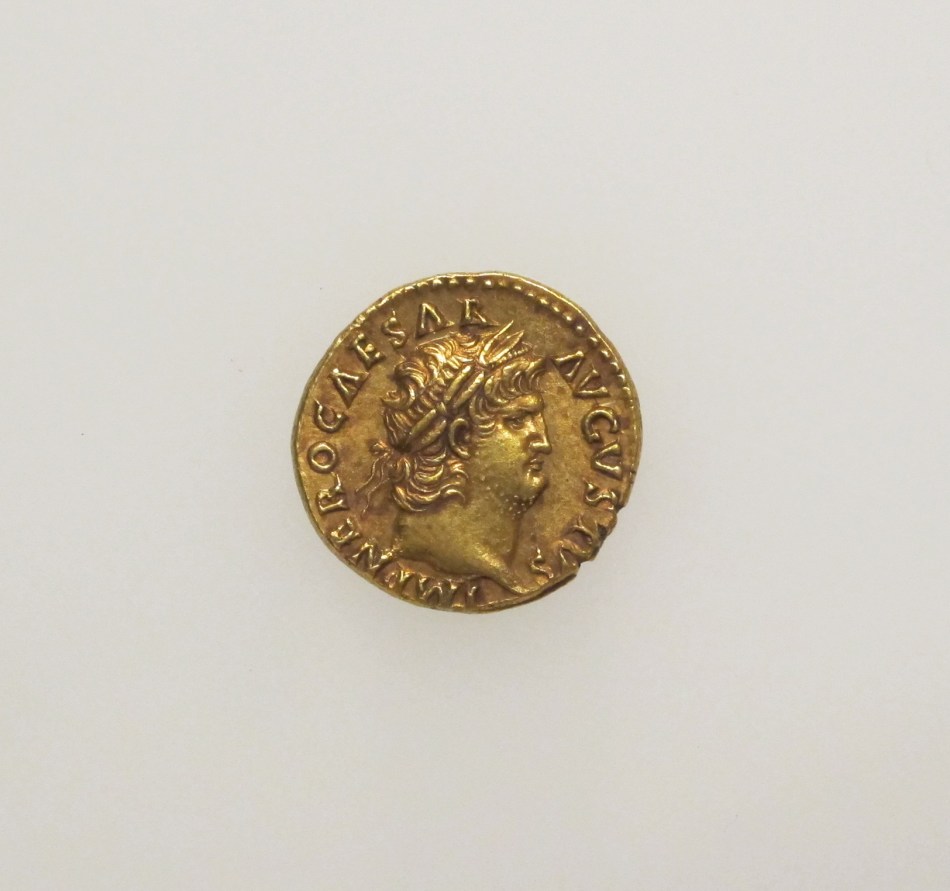 Gold Aureus of Nero, Courtesy of The Met Museum.jpg