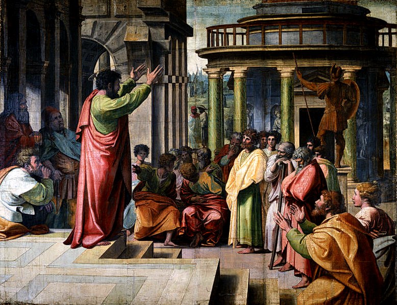 779px-V&A_-_Raphael,_St_Paul_Preaching_in_Athens_(1515).jpg